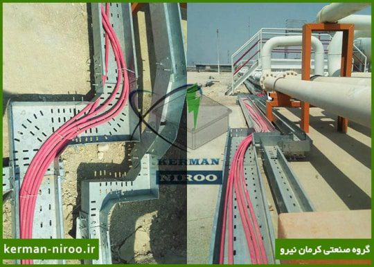 نصب سینی کابل برق شرکت تاسیسات گاز مایع پارس فیدارپایدار