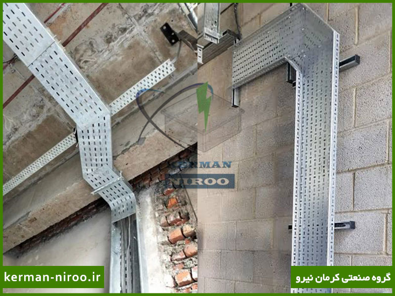 نصب سینی کابل روی دیوار