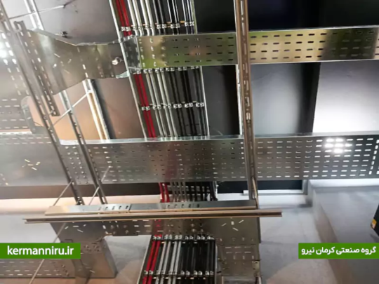 سینی کابل نصب شده کرمان نیرو